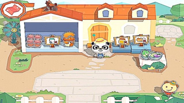 Ферма Доктора Панды. Развивающий мультфильм для маленьких детей. Dr Panda Farm - видеоклип на песню