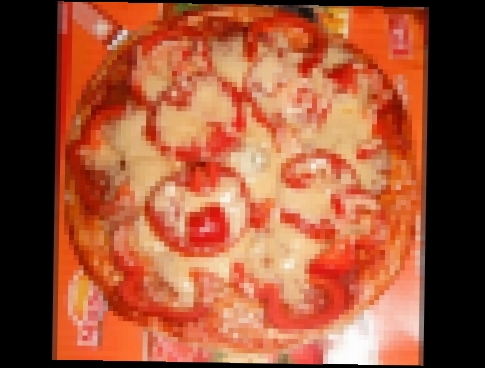 Пицца из готовых коржей в микроволновке 