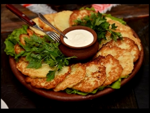 Potato pancakes on Zelmer - Драники через мясорубку Zelmer 