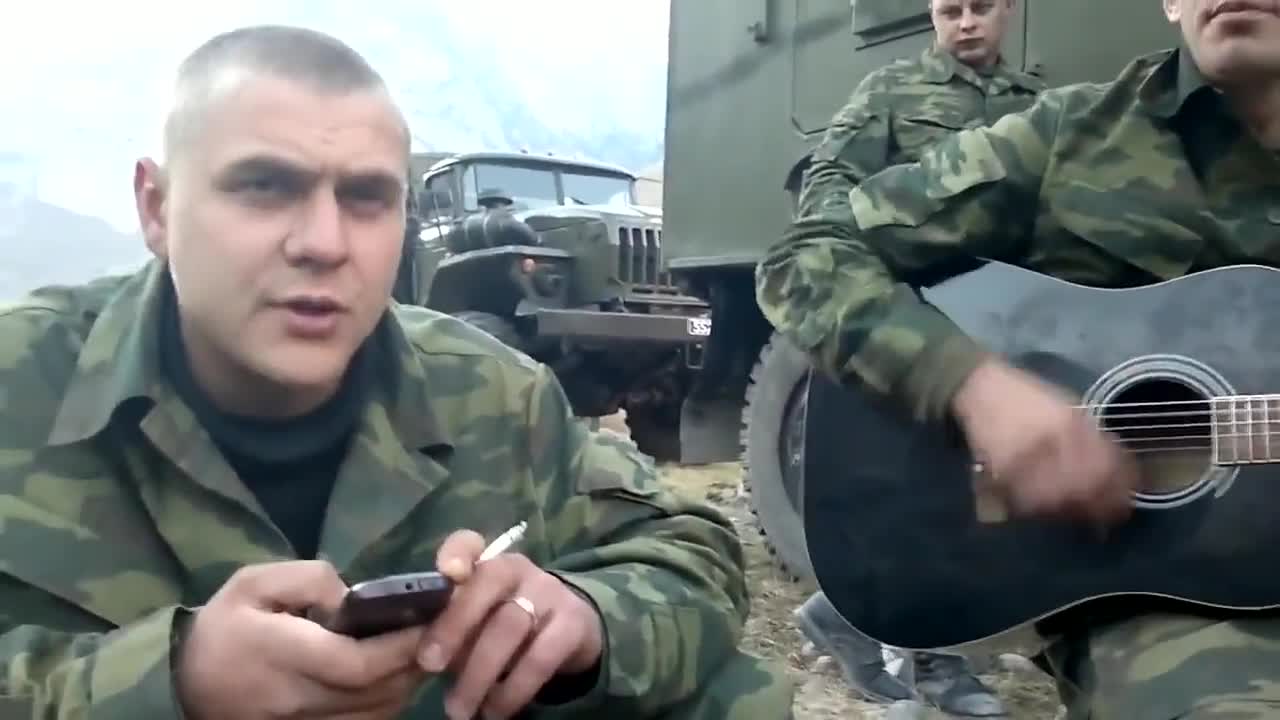 Армейские песни Чечня в огне