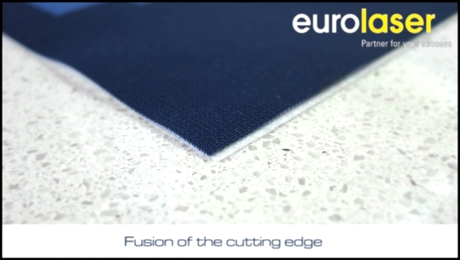 Лазерная резка самоклеющева текстиля - Laser cutting of self-adhesive textile - eurolaser  - видеоклип на песню