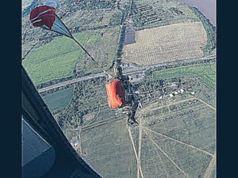 Аэродром Коротич, август 2017 г. Парашютные прыжки, крыло Static Line. - видеоклип на песню