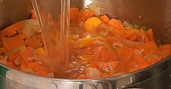 Сливочный суп из тыквы 