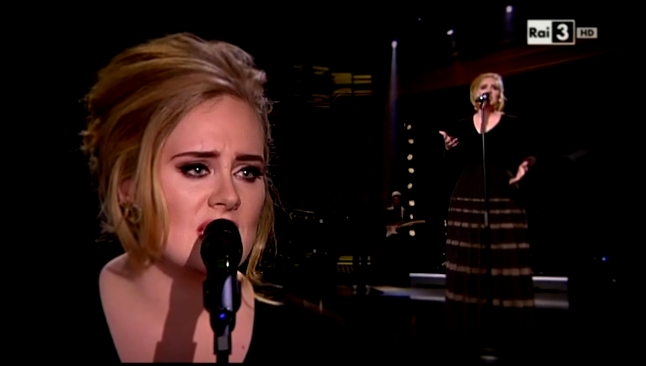 Adele — Rolling In The Deep (Live at Che Tempo Che Fa) - видеоклип на песню