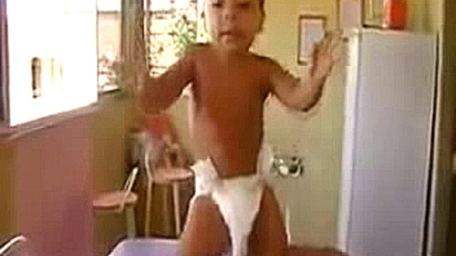 Малыш танцует ламбаду(нью Майкл Джексон) - видеоклип на песню