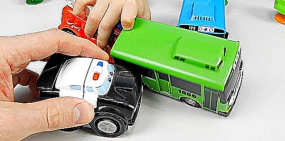 Автобус Тайо и его друг Роги - Видео для ребёнка с игрушками из мультика Tayo the Little Bus - видеоклип на песню
