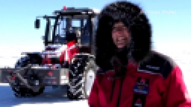Голландская актриса добралась на тракторе до Южного полюса новости  