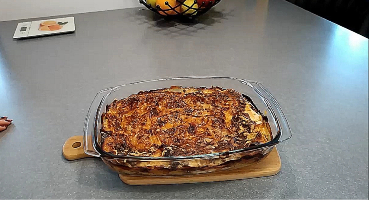 Видео рецепт приготовления лазаньи дома 