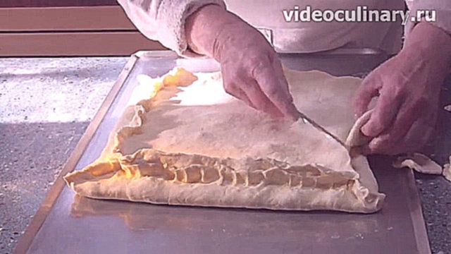 Как приготовить рыбный пирог из слоеного теста 