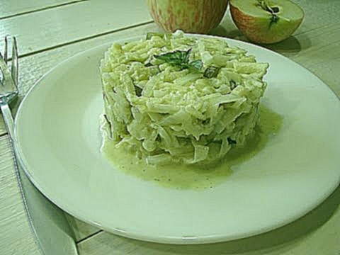 Луковый салат по-польски | Рецепт вкусного салата | Польская кухня | Polish cuisine 