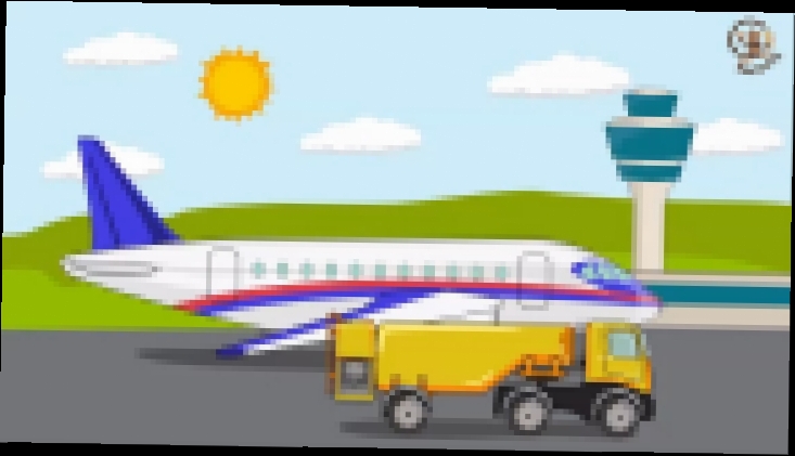 Мультфильм про самолёт и машину. МанкиМульт - видеоклип на песню