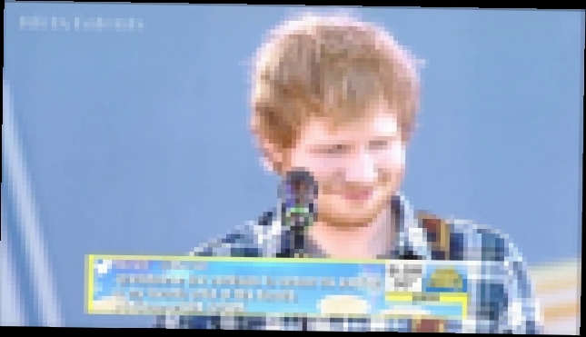 Эд /  Ширан Ed Sheeran - Thinking Out Loud (Live @ GMA) 29 мая 29 05 2015 - видеоклип на песню