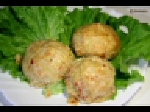 Диетические котлеты с овощами / Chicken cutlet with vegetables | Видео Рецепт 