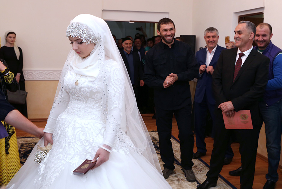 Чеченский танец на свадьбу