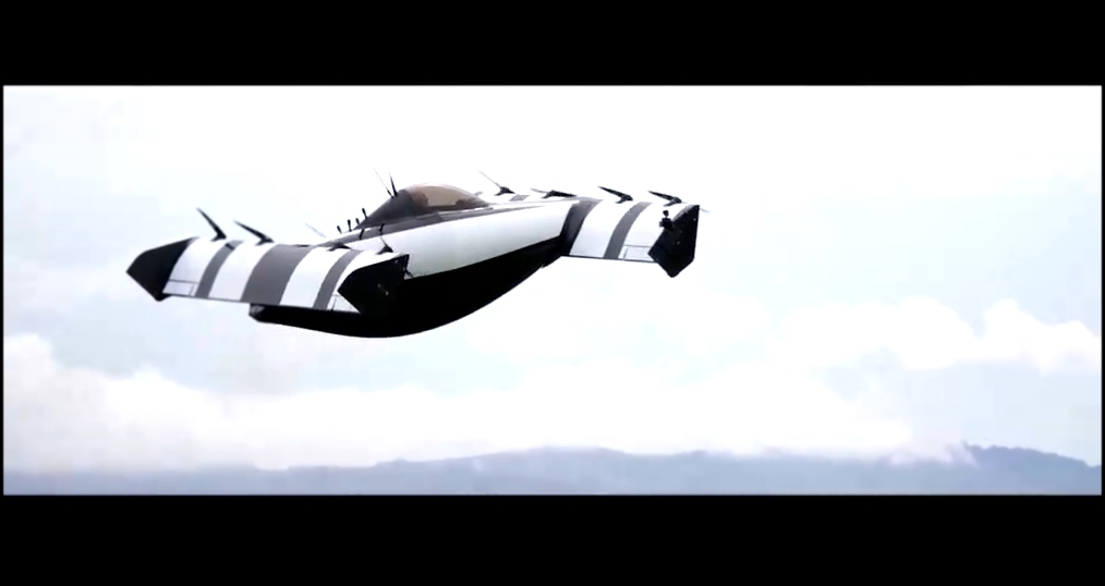 BlackFly – еще один летающий автомобиль - видеоклип на песню