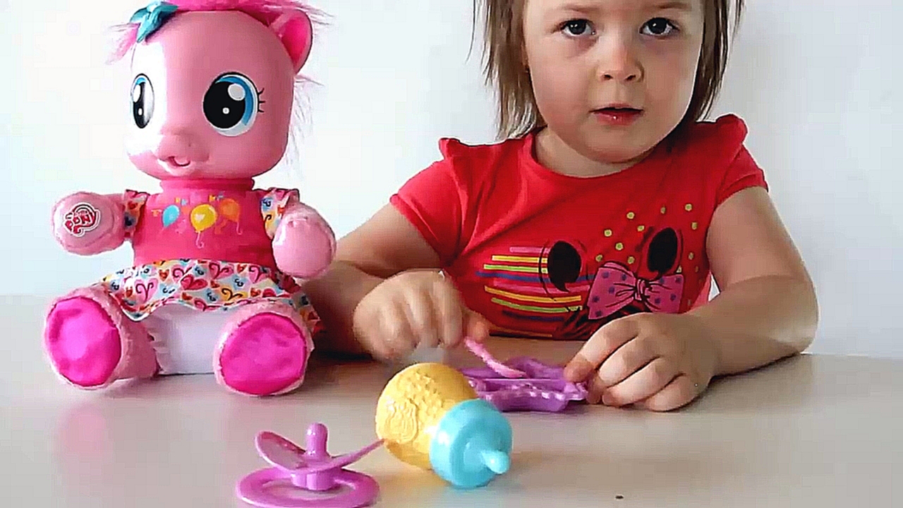 My little Pony Baby ☆ Малышка Пинки Пай ☆ Baby Pinkie Pie ☆ Обзор игрушек Маша Шоу - Видео для детей - видеоклип на песню
