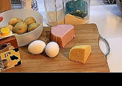 12 Картофельные блинчики с сыром и ветчиной драники 