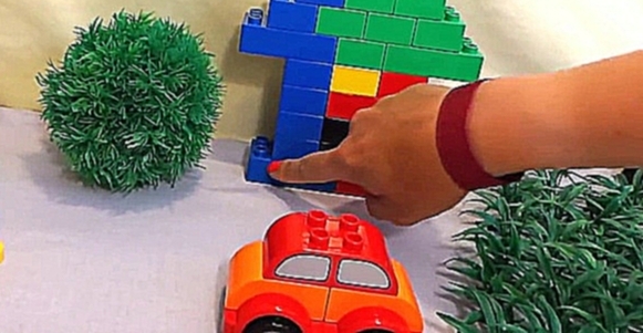 Машинка учит цифры в городе Лего. Цифра 1 (единица). - видеоклип на песню