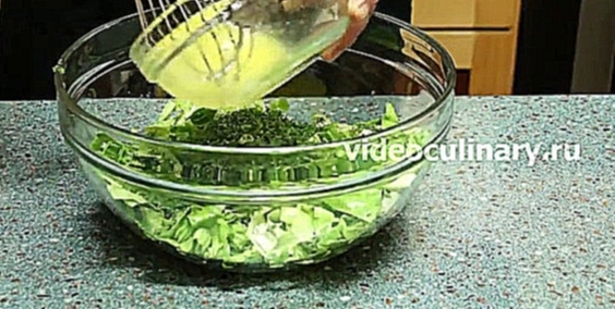Как приготовить салат из листьев салата 