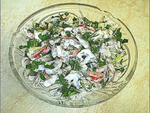 Очень ВКУСНЫЙ салат с ЯЗЫКОМ и СЛАДКИМ перцем Салат рецепт Салаты рецепты Salads recipes 