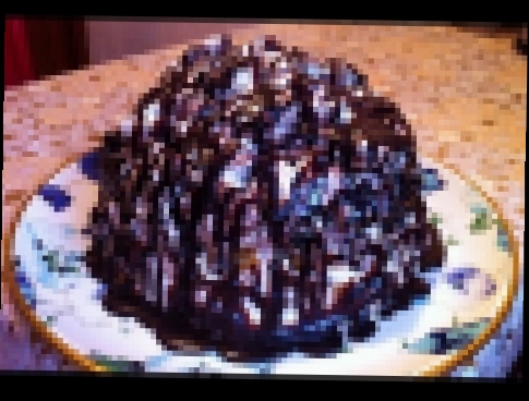 Торт Кучерявый Пинчер / Cake "Сurly Pinscher" / Сметанный Торт / Простой Рецепт 