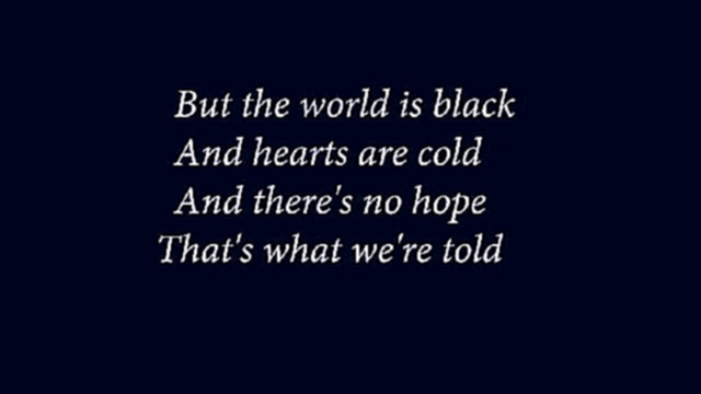 Good Charlotte - The World Is Black - видеоклип на песню