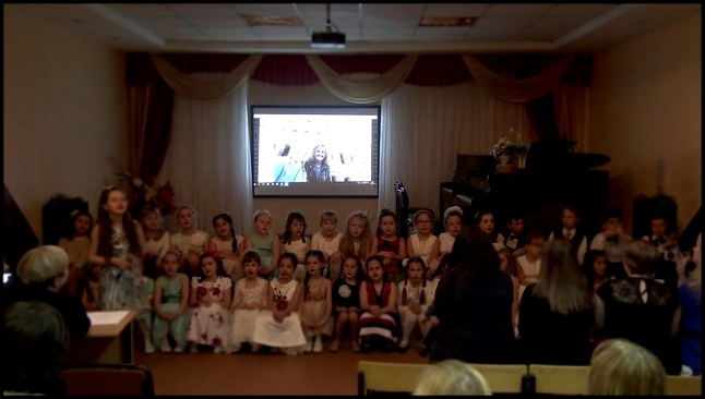 8 МАРТА-Домодедовская детская хоровая школа - видеоклип на песню