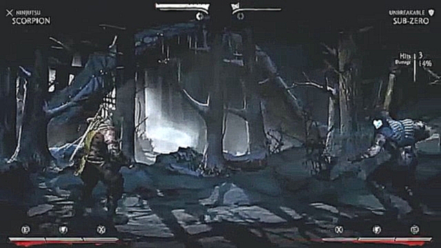 Mortal Kombat 10 Gameplay (PS4-Xbox One) - Mortal Kombat X - Scorpion-Sub Zero-Raiden-Kano - видеоклип на песню