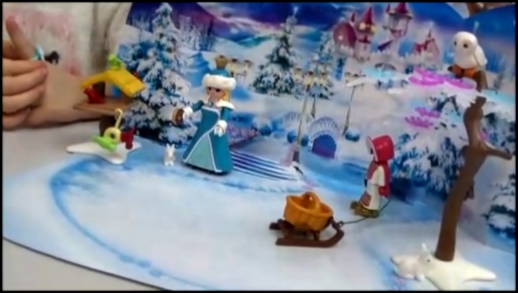 Frozen Playmobil Харибо адвент календарь Эльза Игрушки Конфеты  Advent Calendar 2016 day 7-9 - видеоклип на песню