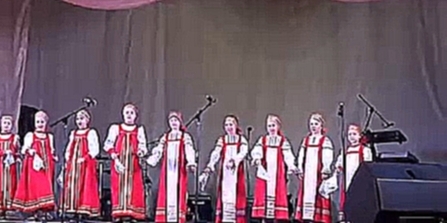 Ансамбль младшей группы Заряница"Ах, вы сени, мои сени" - видеоклип на песню