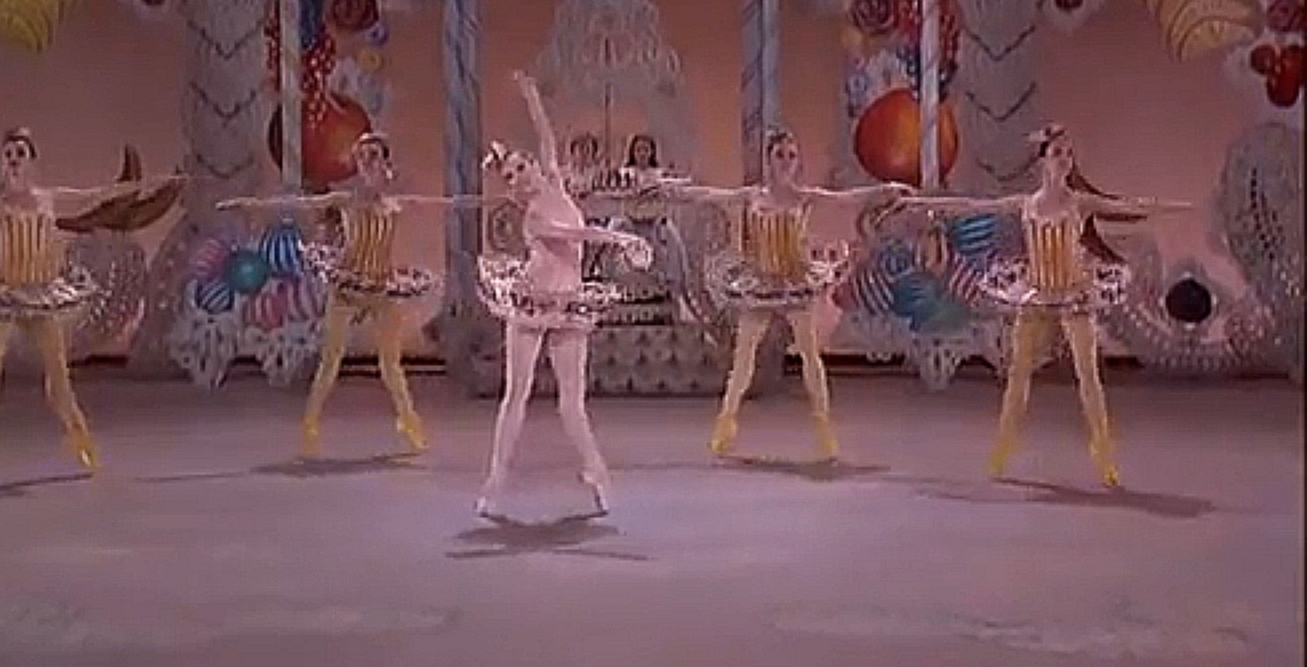 П.И. Чайковский - балет "Щелкунчик", Джордж Баланчин, New York City Ballet, 1993, телеверсия - видеоклип на песню