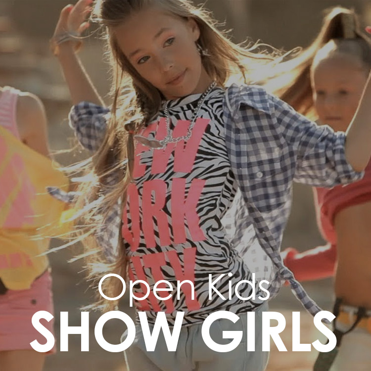 Open Kids Show Girls  (минус)  BACK